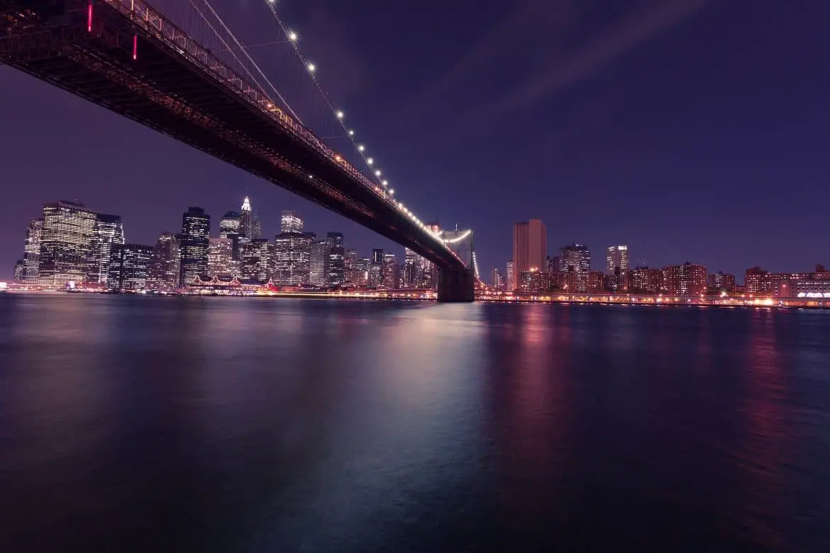 Brooklyn Bridge New York Nacht