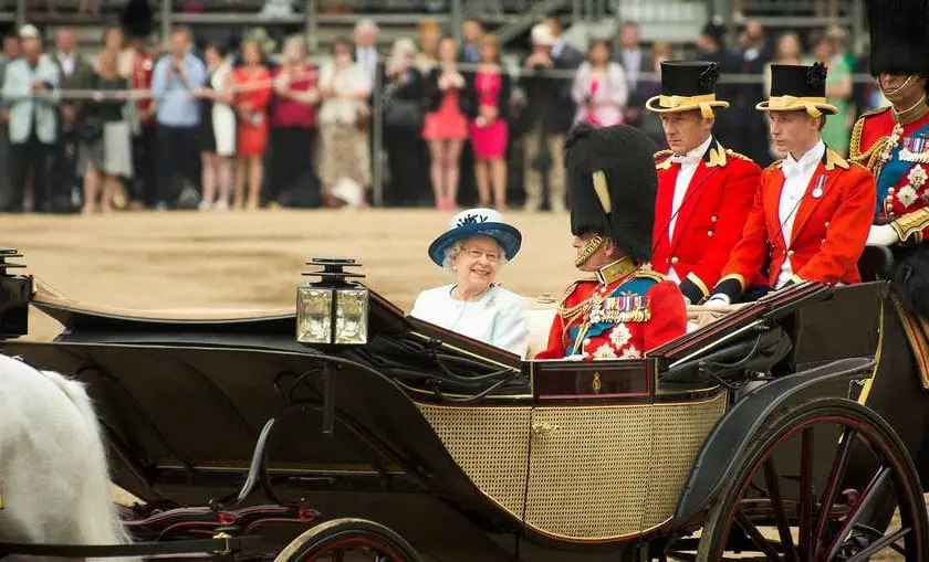 Parade Buckingham Palace - Der offizielle Geburtstag der Queen