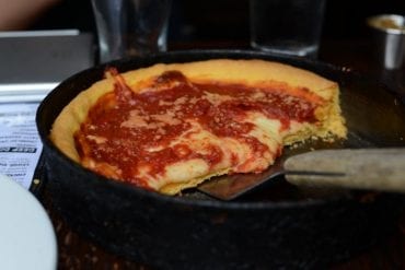 deep dish pizza Chicago