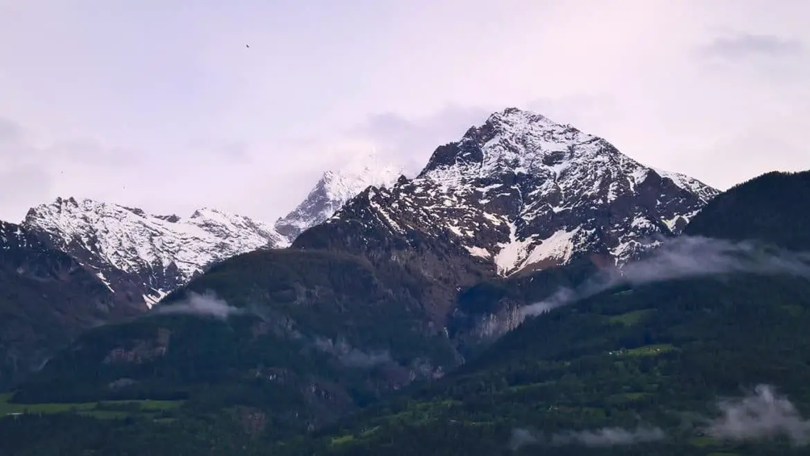 Das Aostatal Berg