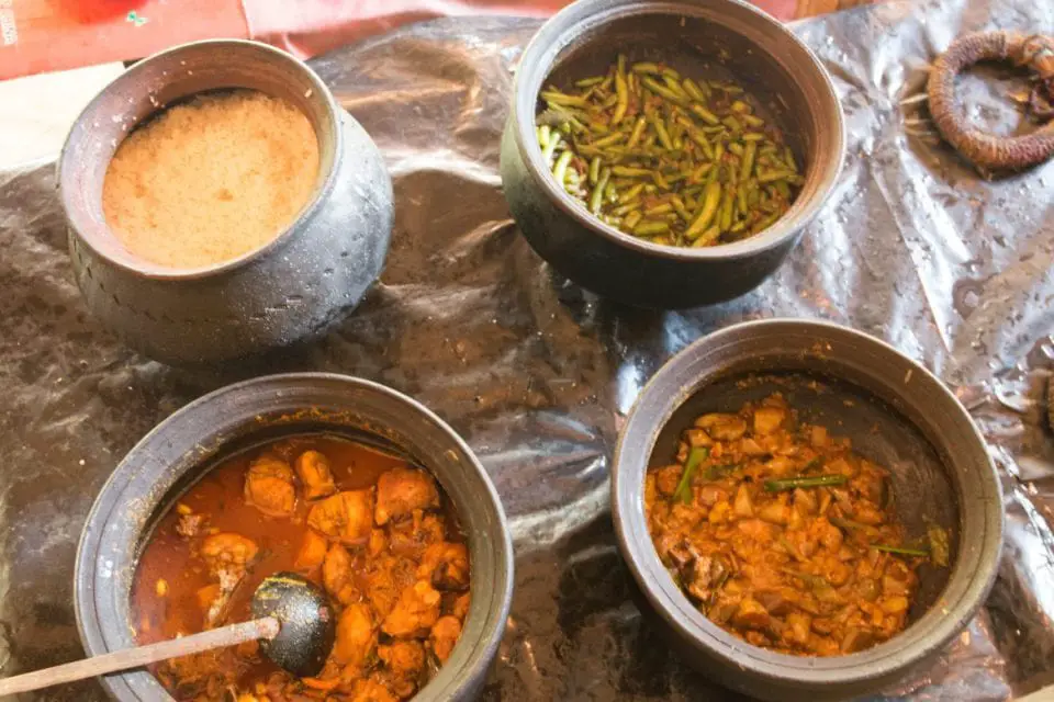 Essen in Sri Lanka Curry