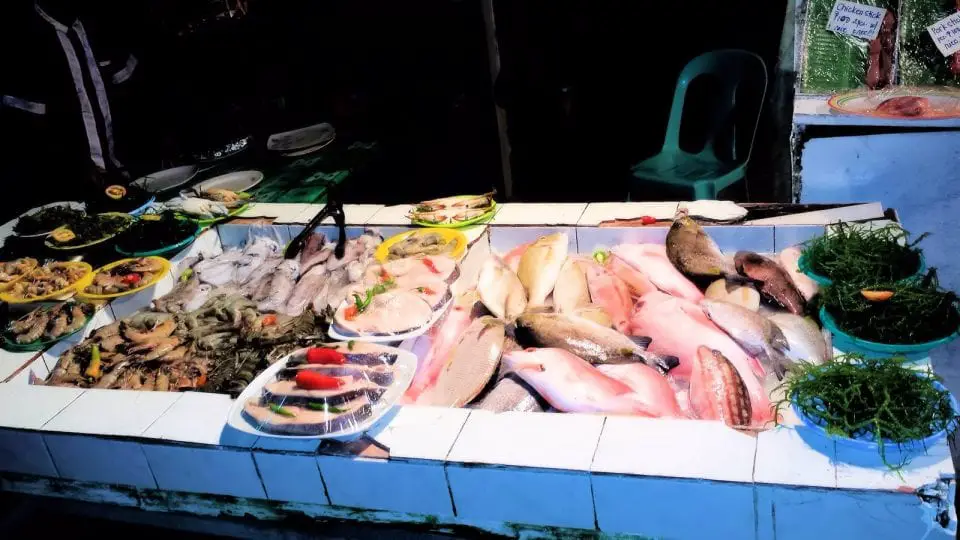 Philippinen Markt Fisch