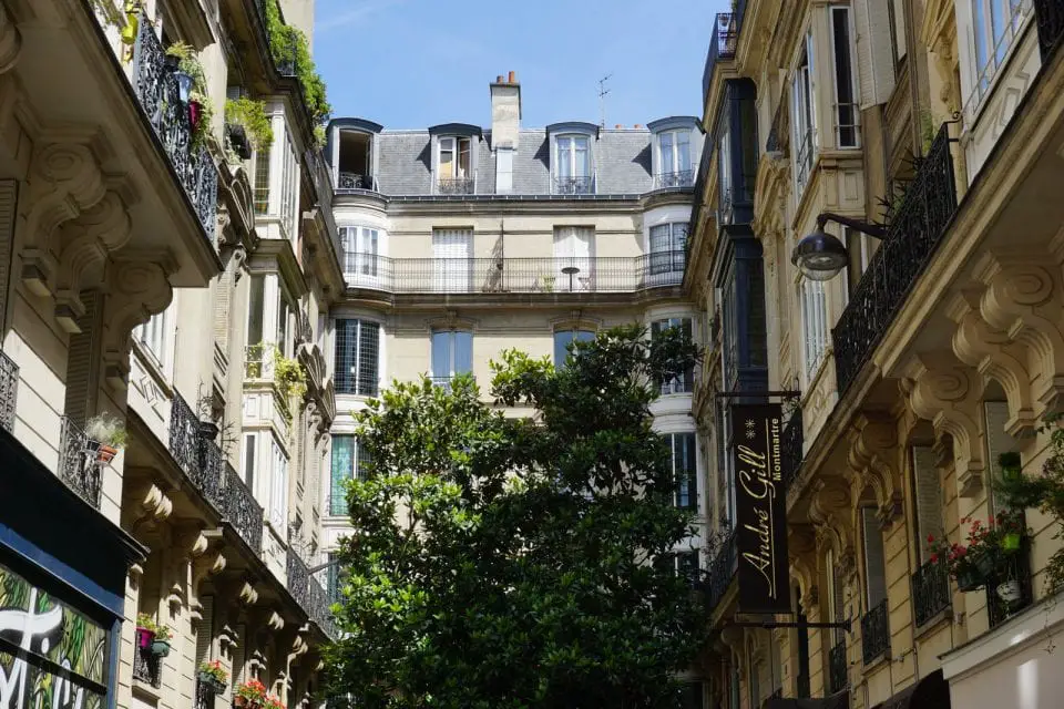 Montmartre Straßen