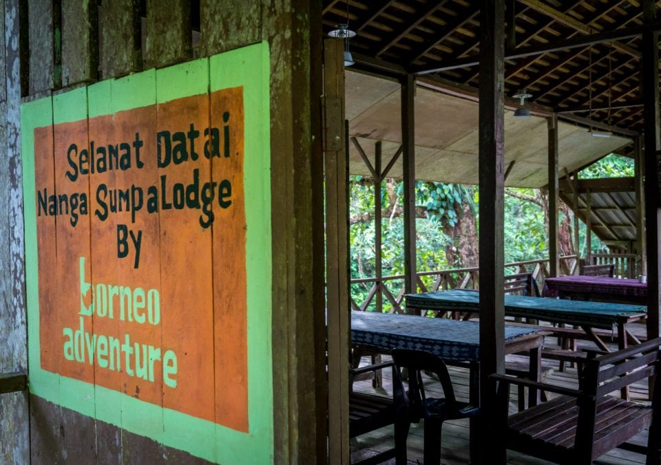 Borneo Batang Ai Nationalpark Nanga Sumpa Lodge