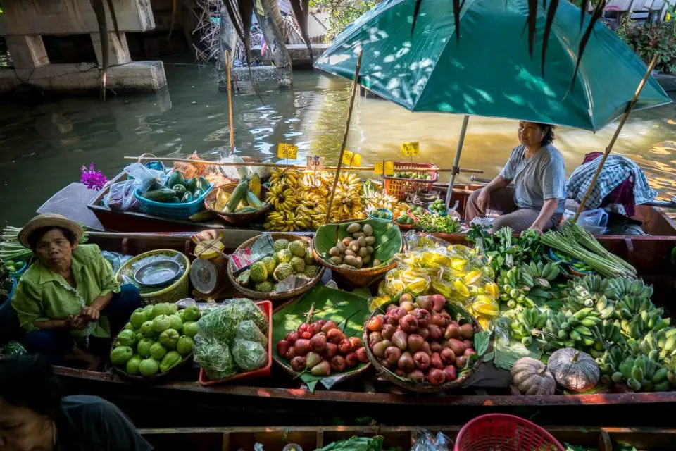 Khlong Lat Mayom Floating Market Bangkok - Schwimmender Markt