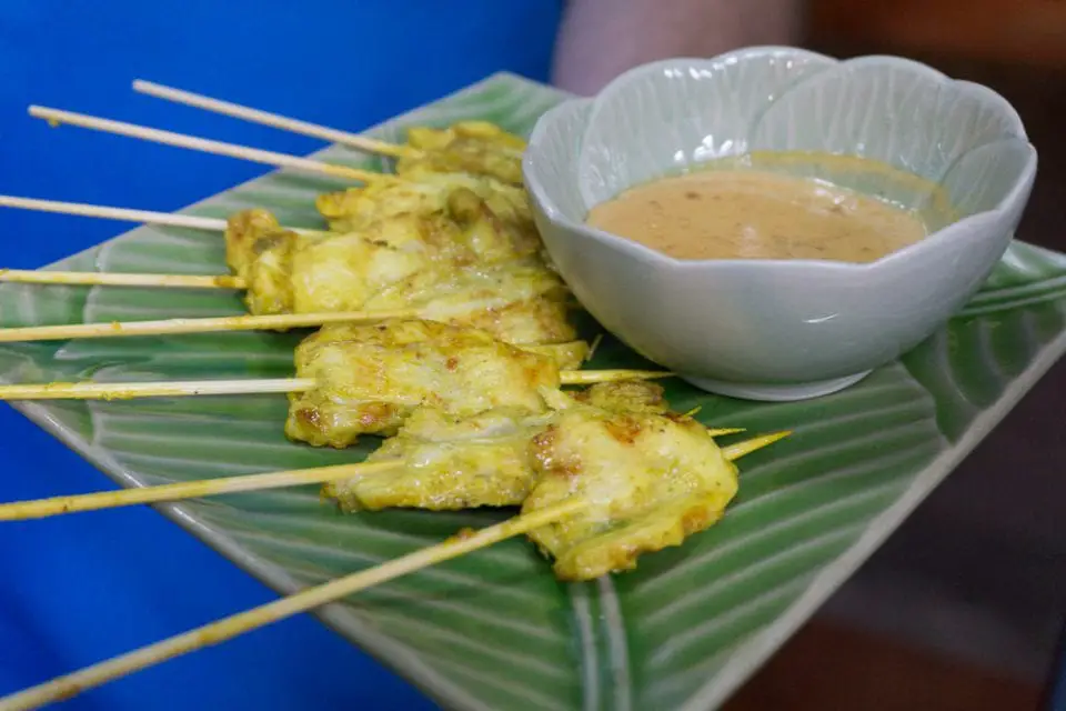 Satay Spieße Thailand Street Food - die 7 besten und leckersten Gerichte