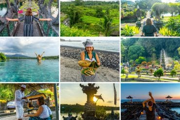 Bali Rundreise Route