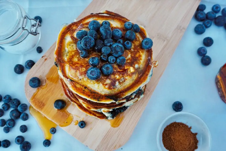 blueberry pancakes Rezept aus Amerika