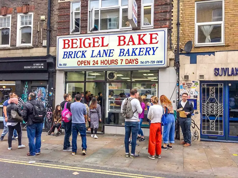 bagel laden in London