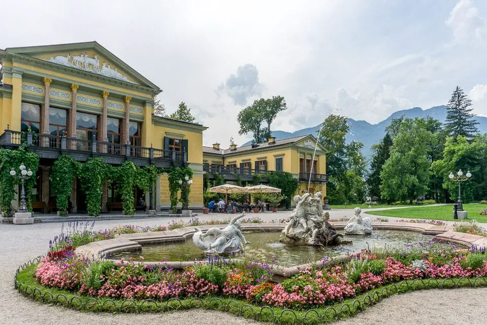 Urlaub in Österreich - Bad Ischl Kaiservilla von außen