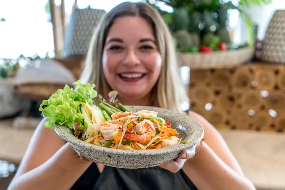 Thailändischer Papaya Salat - Som Tam Originalrezept