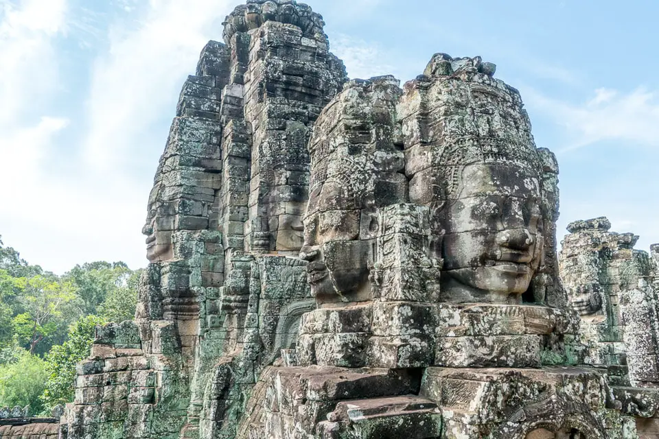 Angkor Archaeological Park Bayon Tempel