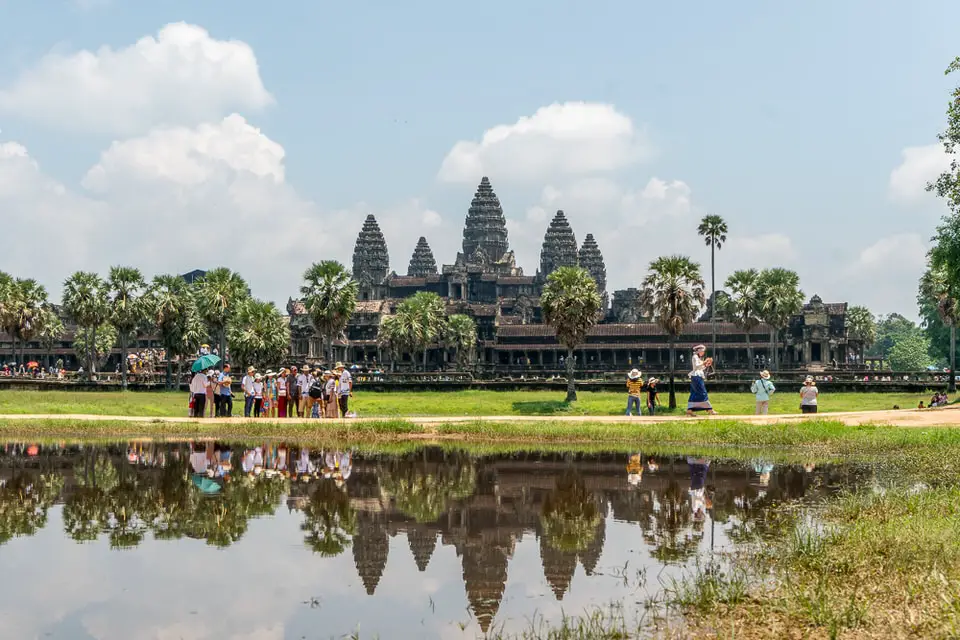 Angkor Archaeological Park Angkor Wat Tempel 