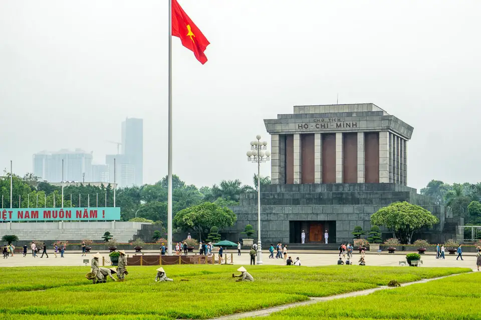 vietnam Hanoi ho chi Minh Mausoleum